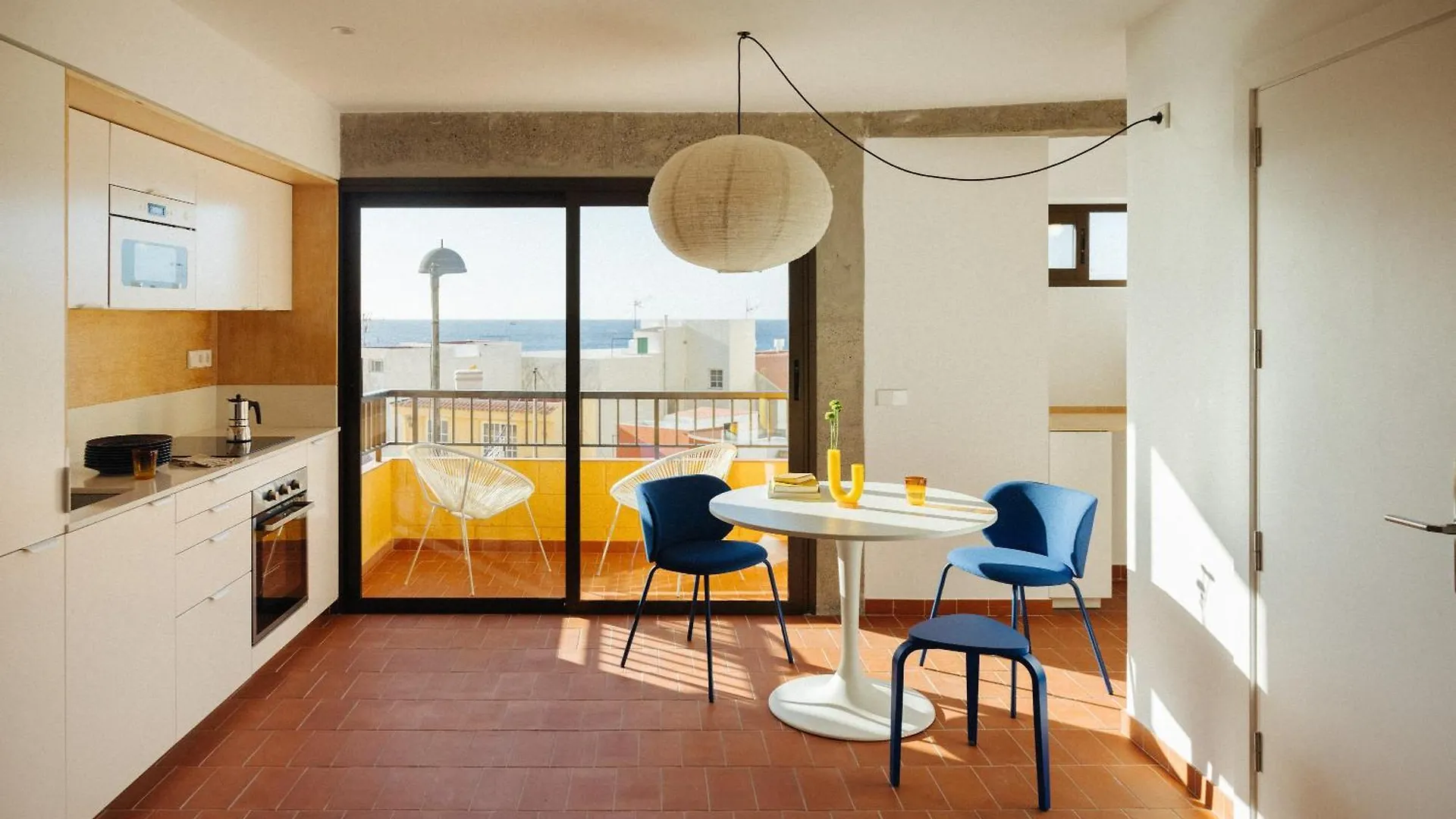 Hidalga Piso Con Terraza Y Vistas Al Mar Appartement Puertito de Guimar